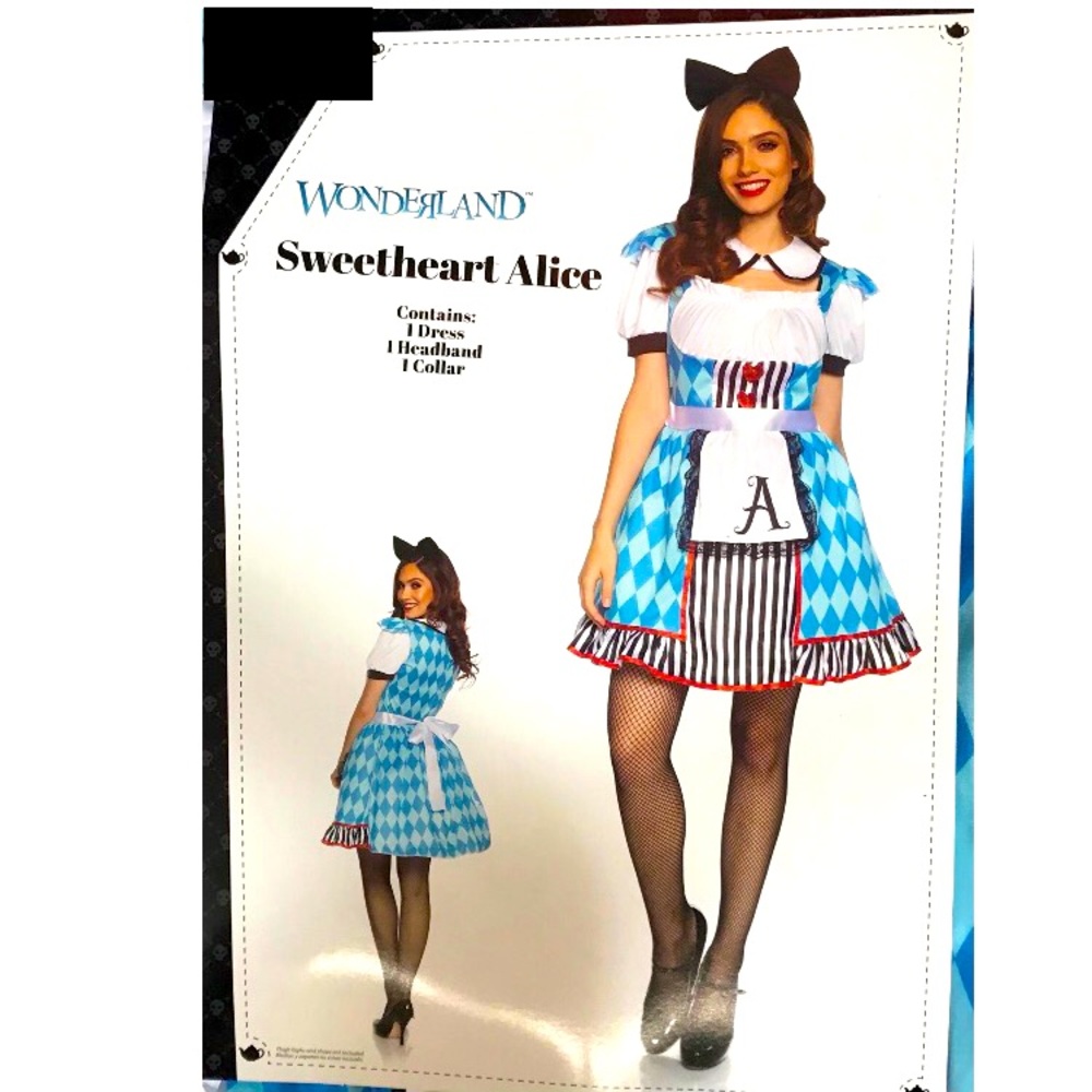 Halloween Sweetheart Alice Costume Woman's New